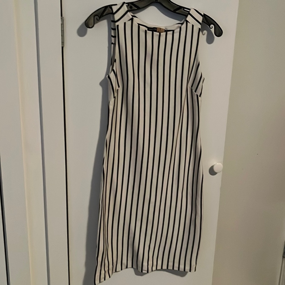 Banana Republic Ponte Stripe Dress
